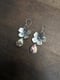 Image of Sakura Abalone Dangle Earrings