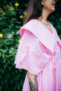 Image 8 of Blouse Chihiro [vichy rose]