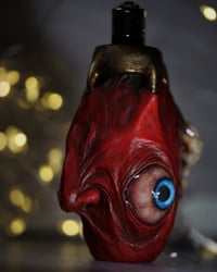 Image 4 of Mini Bic lighter sleeve-The Visceral Grin, Egg Of The King - Handcrafted OOAK
