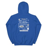 Image 11 of THAT GIRL IN MEDICINE HOODIE - WHITE LETTERING 