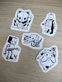 Image 2 of STICKER PACKS - 5 pack