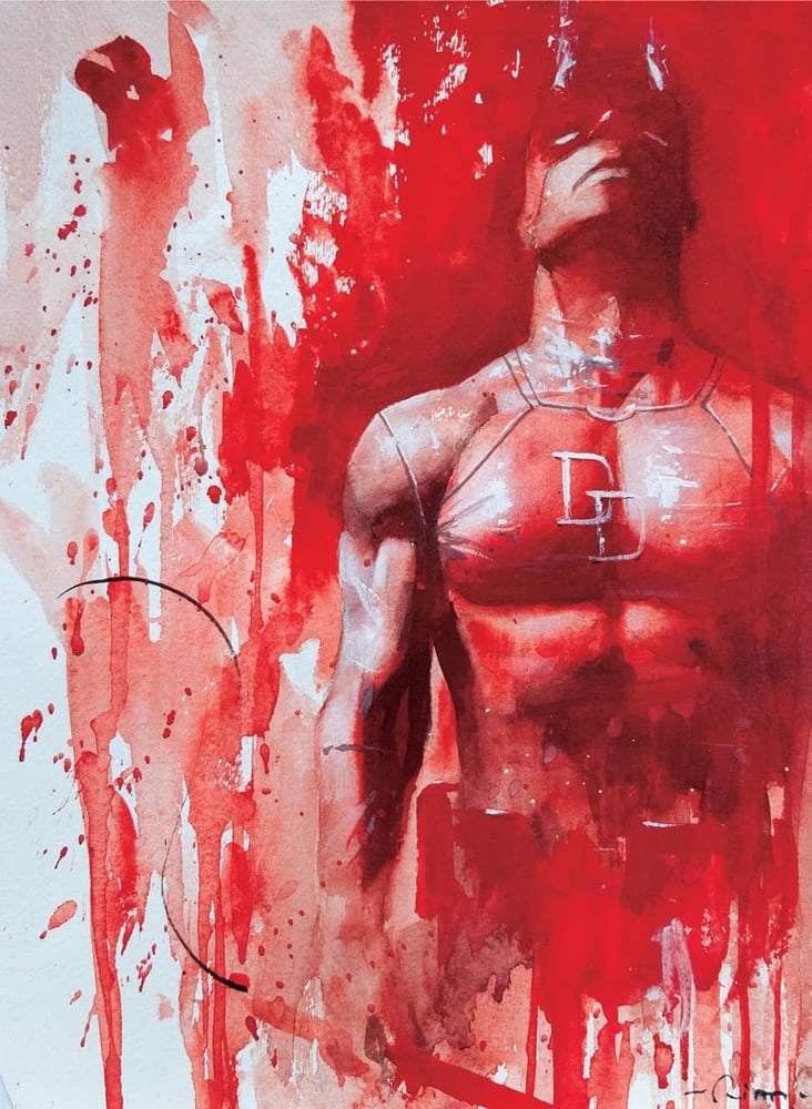 Image of Daredevil matte prints