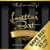 Image of 83 OZ. Loretta's Best BBQ Sauce | Original