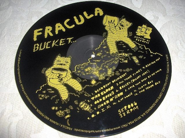 Image of Fracula - "Bucket" onesided LP