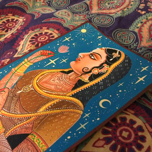 Image of Original painting • henna cosmos 