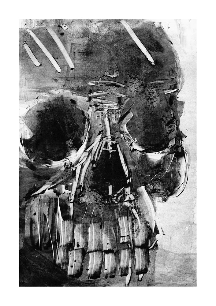Image of Skull monotype