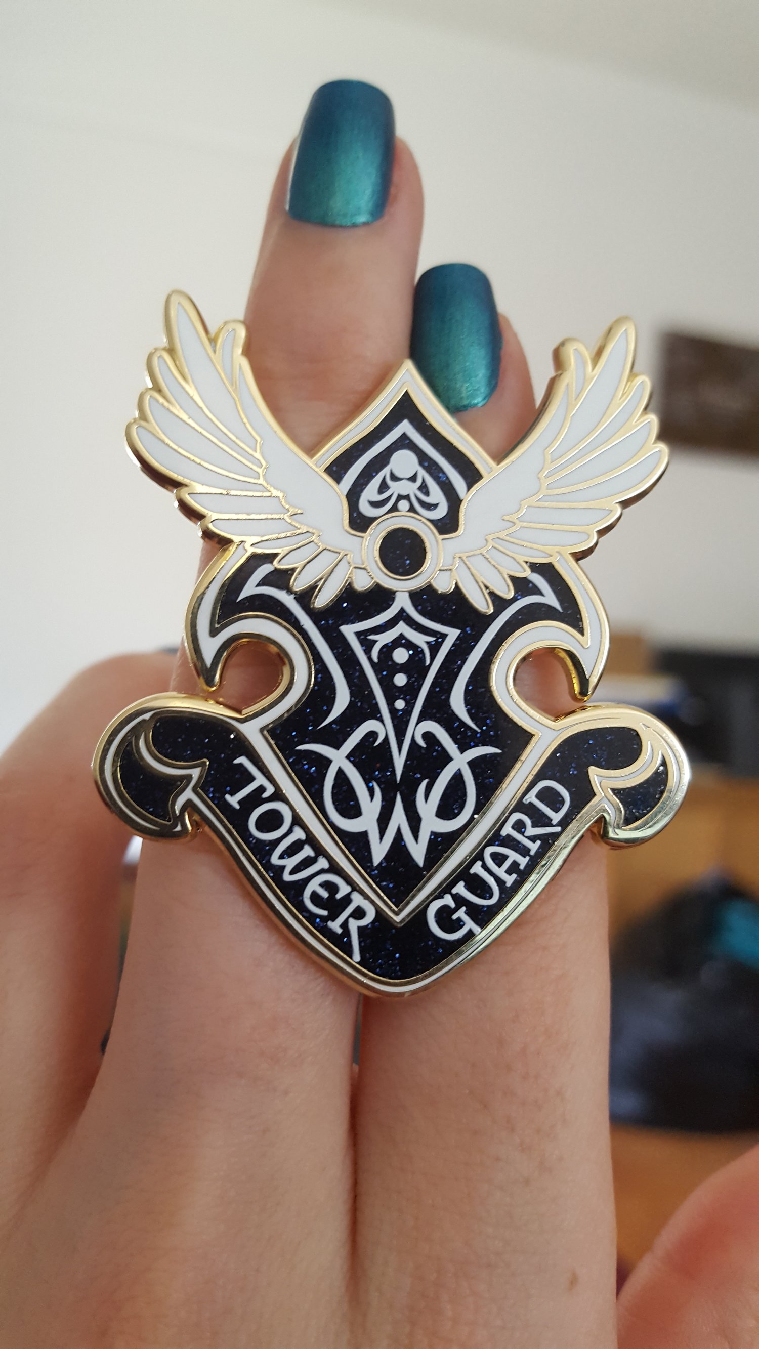 Image of Tower Guard Enamel Pin