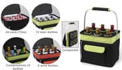 Image of Bold collection 6 bottle wine tote & multi purpose drink carrier (Item #406)