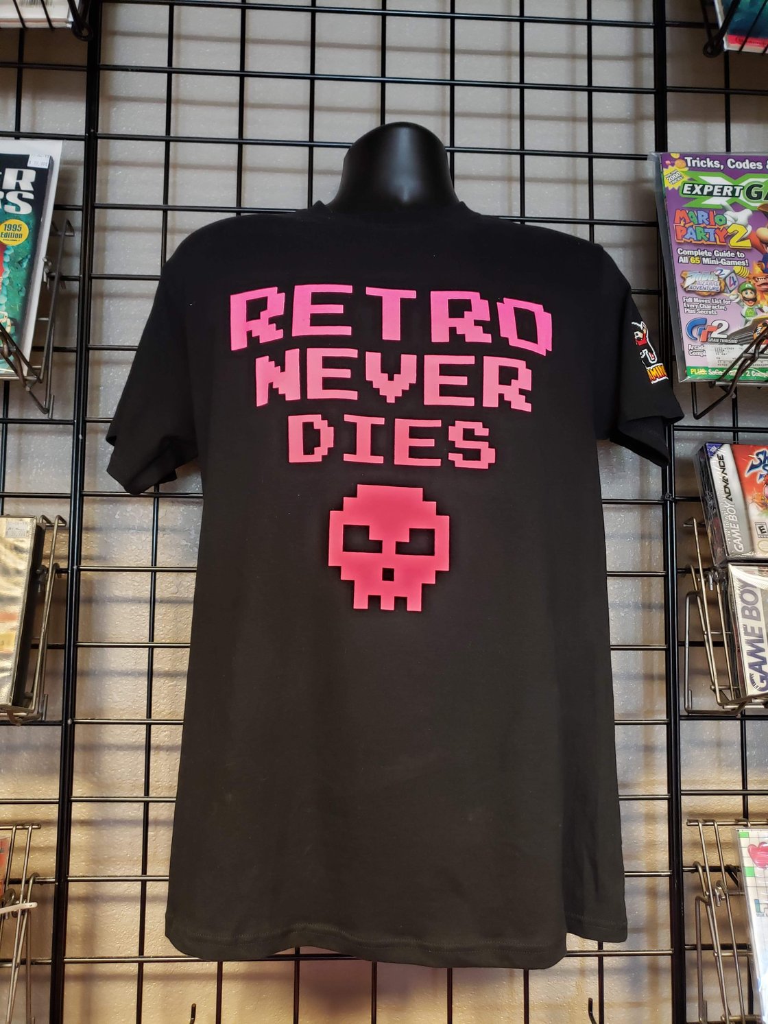 Image of RETRO NEVER DIES official Gaming Zone T-shirt