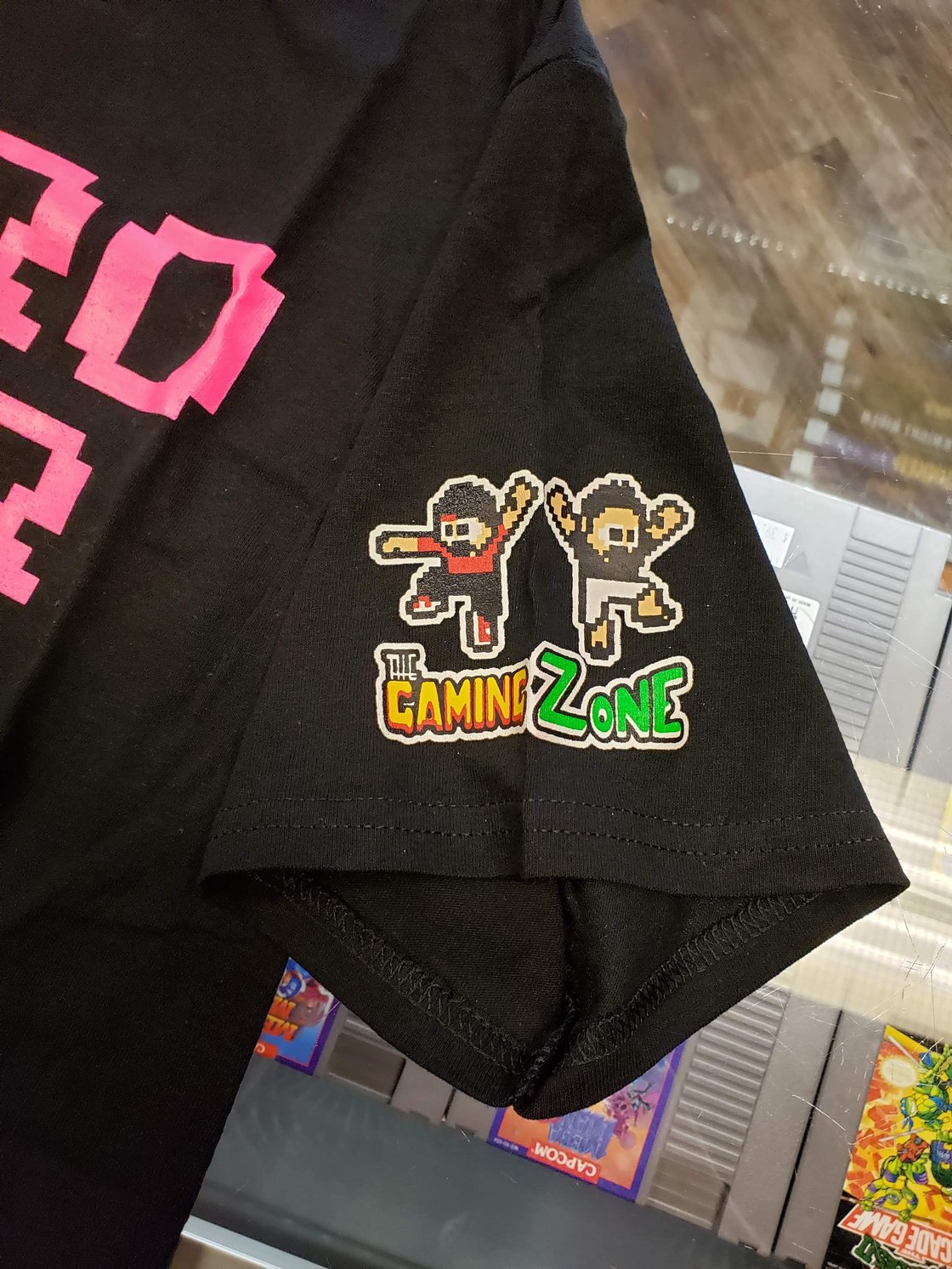 Image of RETRO NEVER DIES official Gaming Zone T-shirt