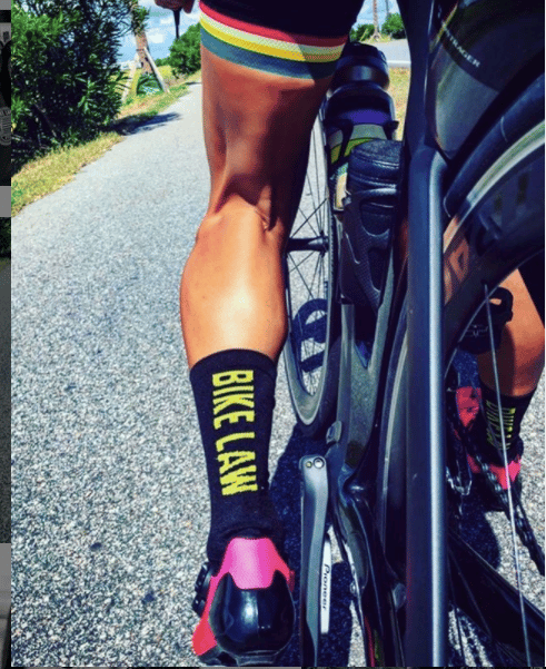 Image of Bike Law x Wattie Ink Socks - Black 