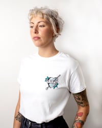 Buff Rider For Life - White T-Shirt
