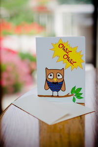 Image of C'est chouette! card