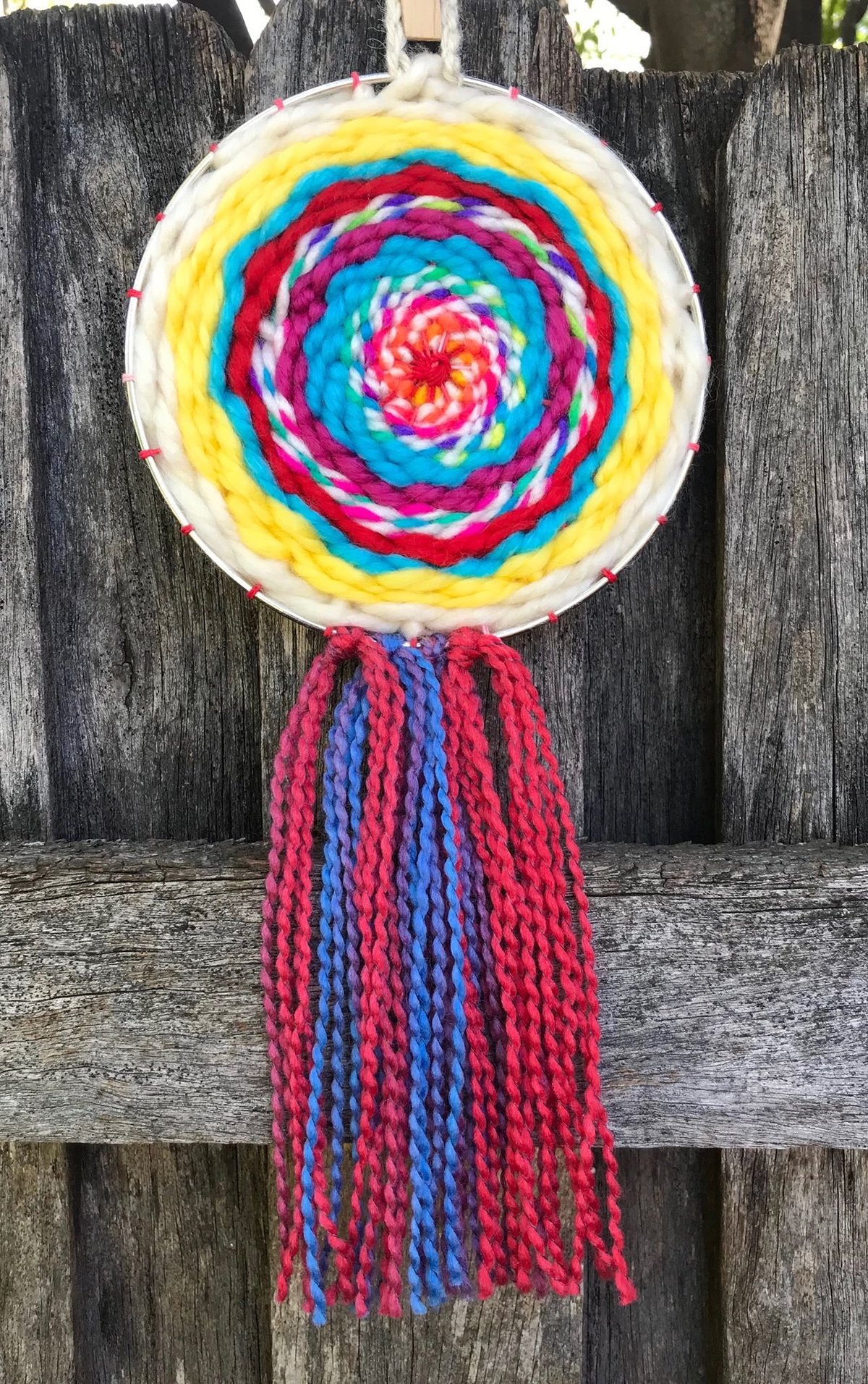 Mini Circular Tabby Weaving Kit Fibre Art in Australia