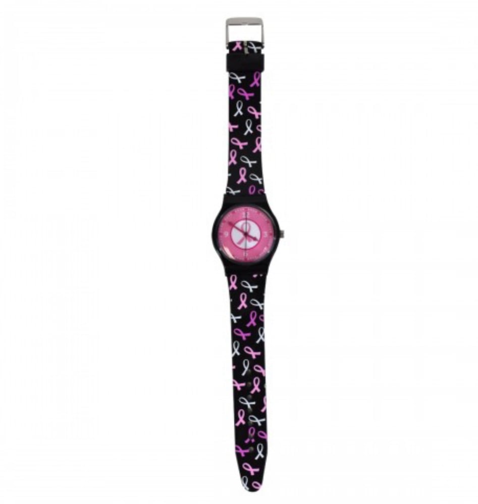 Image of  Pro Cure Pink Ribbon Awareness Jelly Watch 