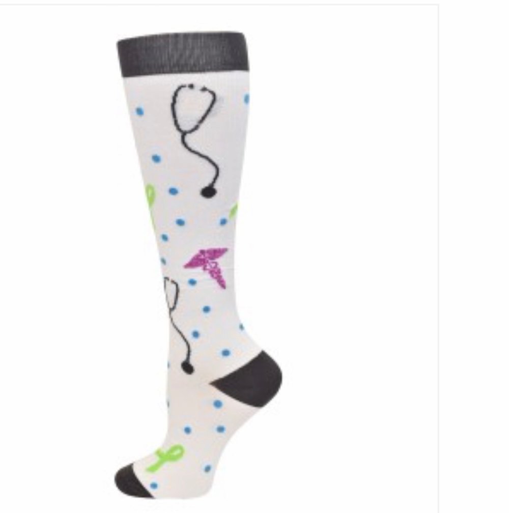 Image of Awareness Ribbon Fashion Compression Sock