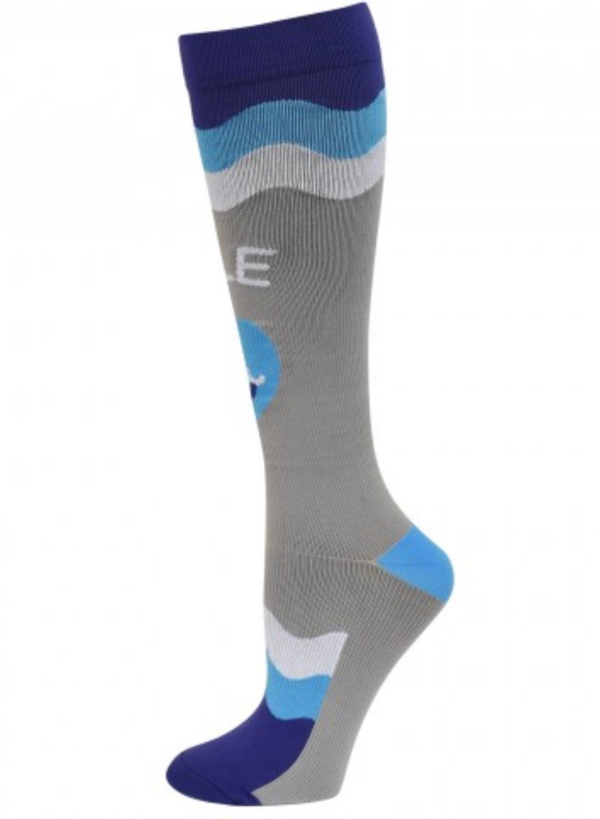 Smile Fashion Compression Sock | Scrubs Couture llc