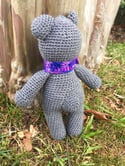 Retro Nanna Teddy Bear Crochet Pattern
