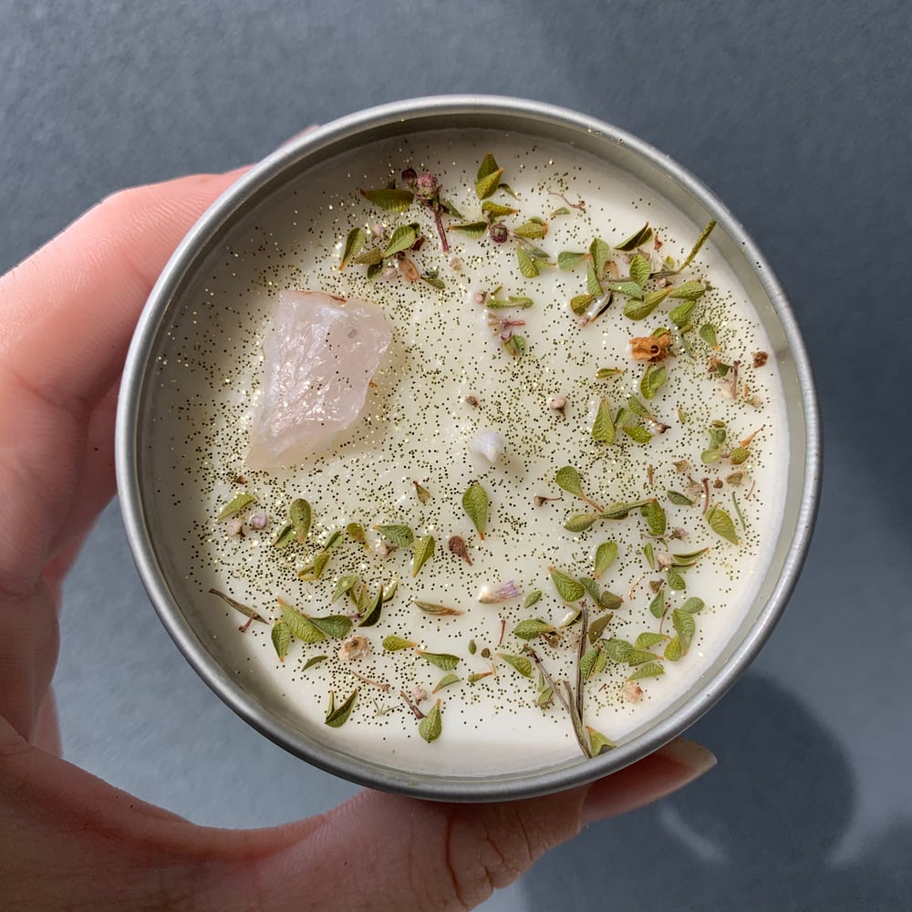Image of Coconut & Lime w/ Rose Quartz