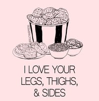Image 3 of Legs Thighs & Sides Card