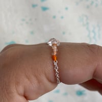 Image 3 of Herkimer diamond ring