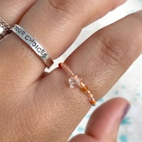 Image 1 of Herkimer diamond ring