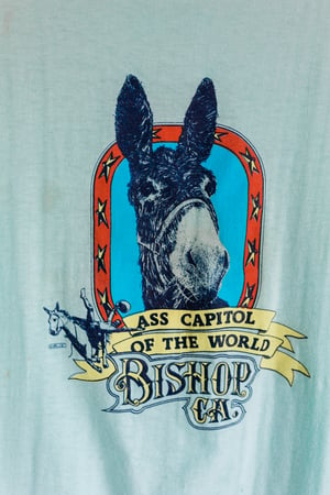 Image of Vintage 1980s 'Ass Capital of the World' - Bishop California Tee