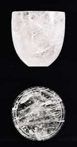 Image of Rock Crystal Lidded vessels. ( Large)