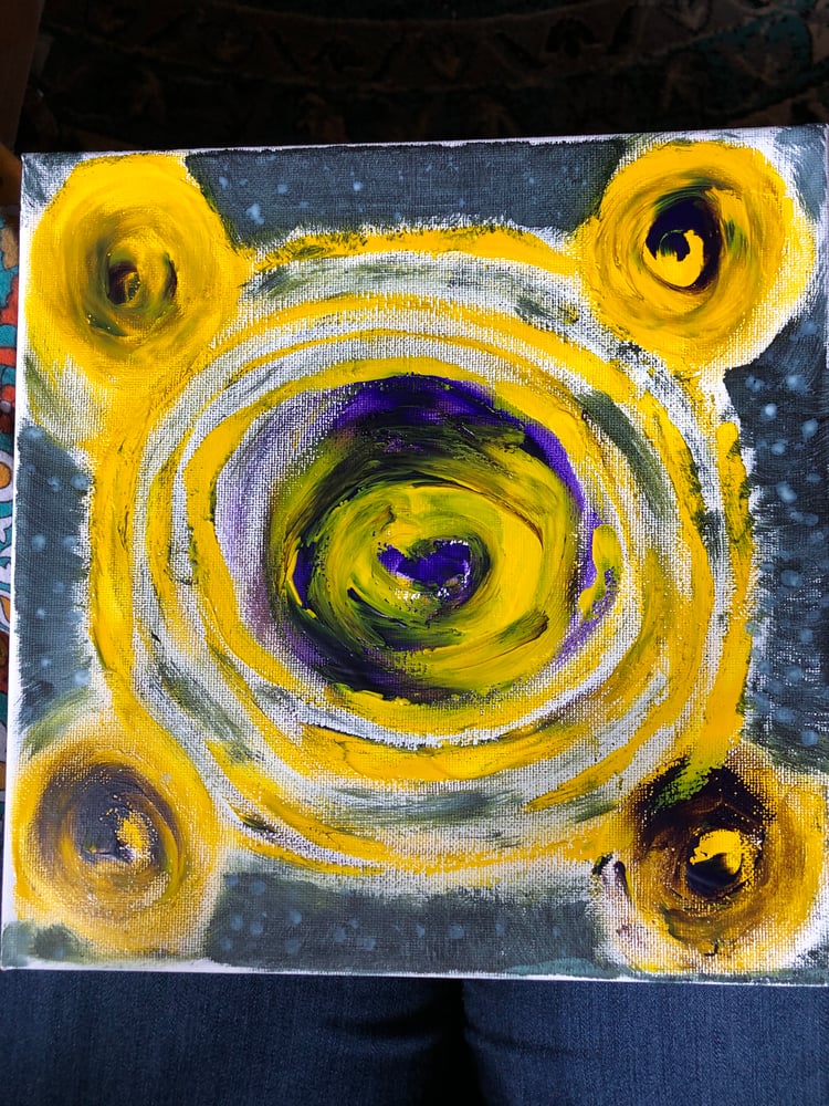 Image of Galactic love painting 