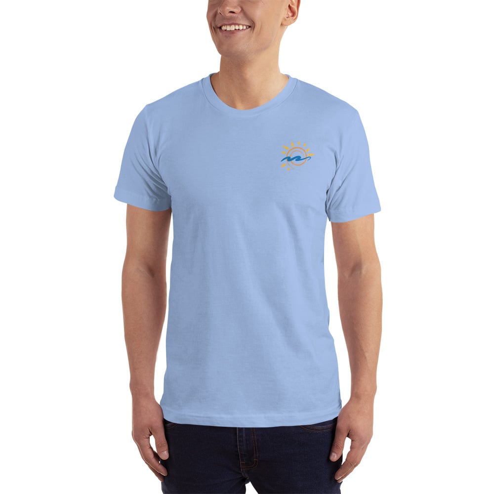 Image of "Gulf of Mexico Map" Tee- Blue