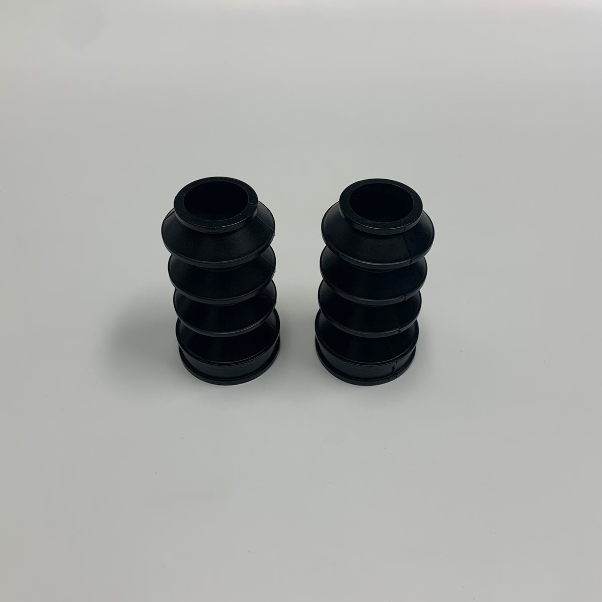 Black Rubber Fork Boots (for 39, 41mm or 49mm Forks) / Chop Shop