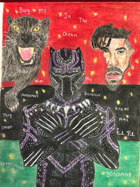 Black Panther Portrait 