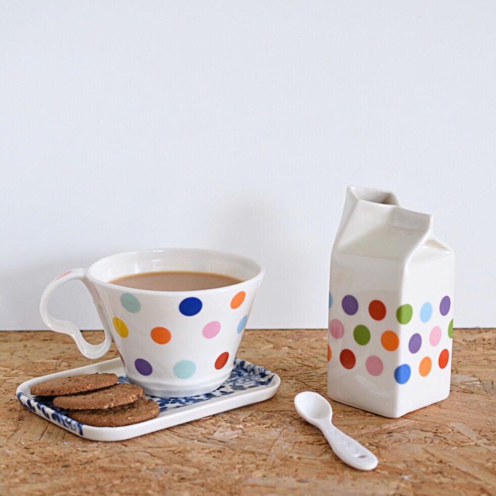 Image of Polkadot Milk Jug