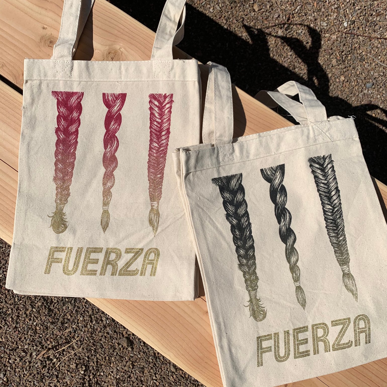 Image of Fuerza Canvas Tote Bag