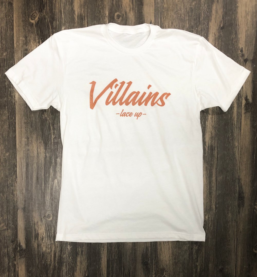 LIMITED EDITION VILLAINS LACE UP 