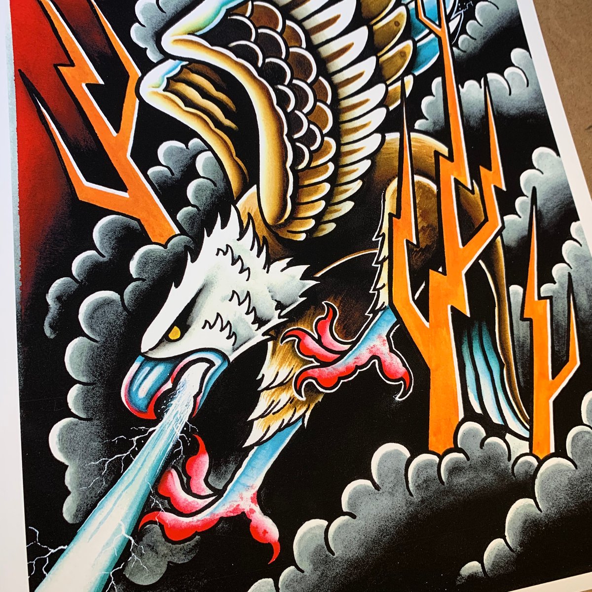 Thunder Eagle Print 