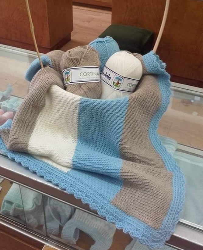 Manta de bebe