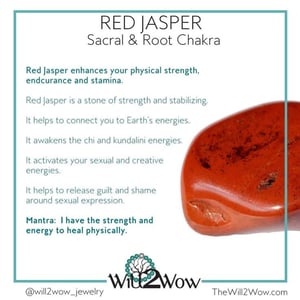 Image of Red Jasper Bracelet