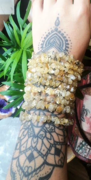 Image of Citrine Braclet 