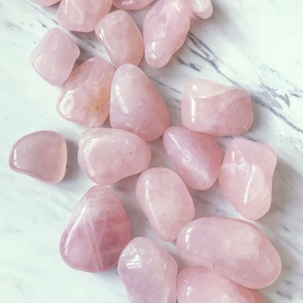 Image of Rose Quartz tumblestone 