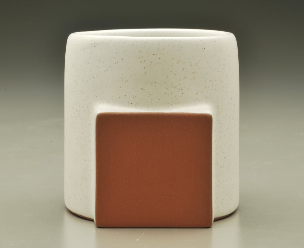 Image of White Satin Glaze. These are Glaze Sample colors. Order on Euclid Sipper link below.