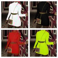 Crop Shirt & Skirt Set