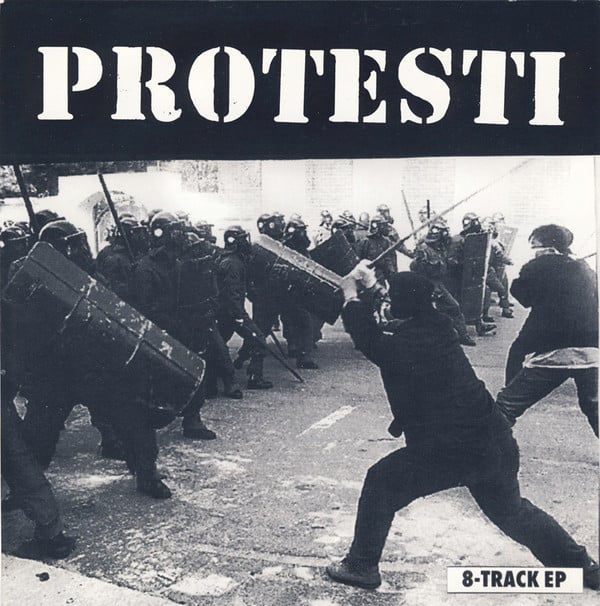 Image of  Protesti ‎– "8 Track EP" 7" 