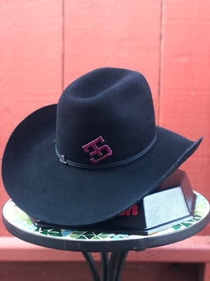 Image of ES_CUSTOM_HAT PATCH (BRGNDY) FREE SHIPPING