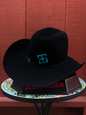 Image of ES_CUSTOM_HAT PATCH (TEAL) FREE SHIPPING