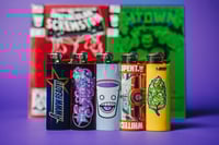 Image 1 of White Cup Lighter Set