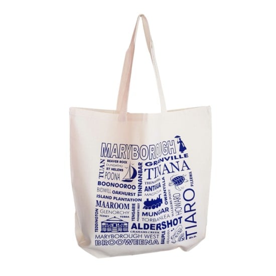 Image of Maryborough (Qld) Fraser Coast, Souvenir Calico Shopping Bag