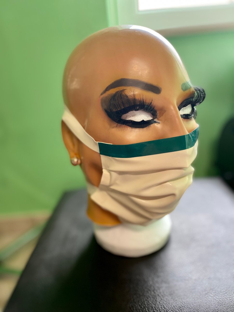 Latex medical mask Fetilicious Latex