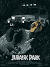 Official Jurassic Park Screen Print 18x24 - Variant