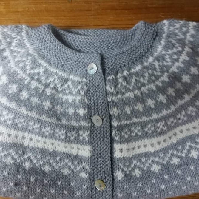 Casacos em Jacquard em lã